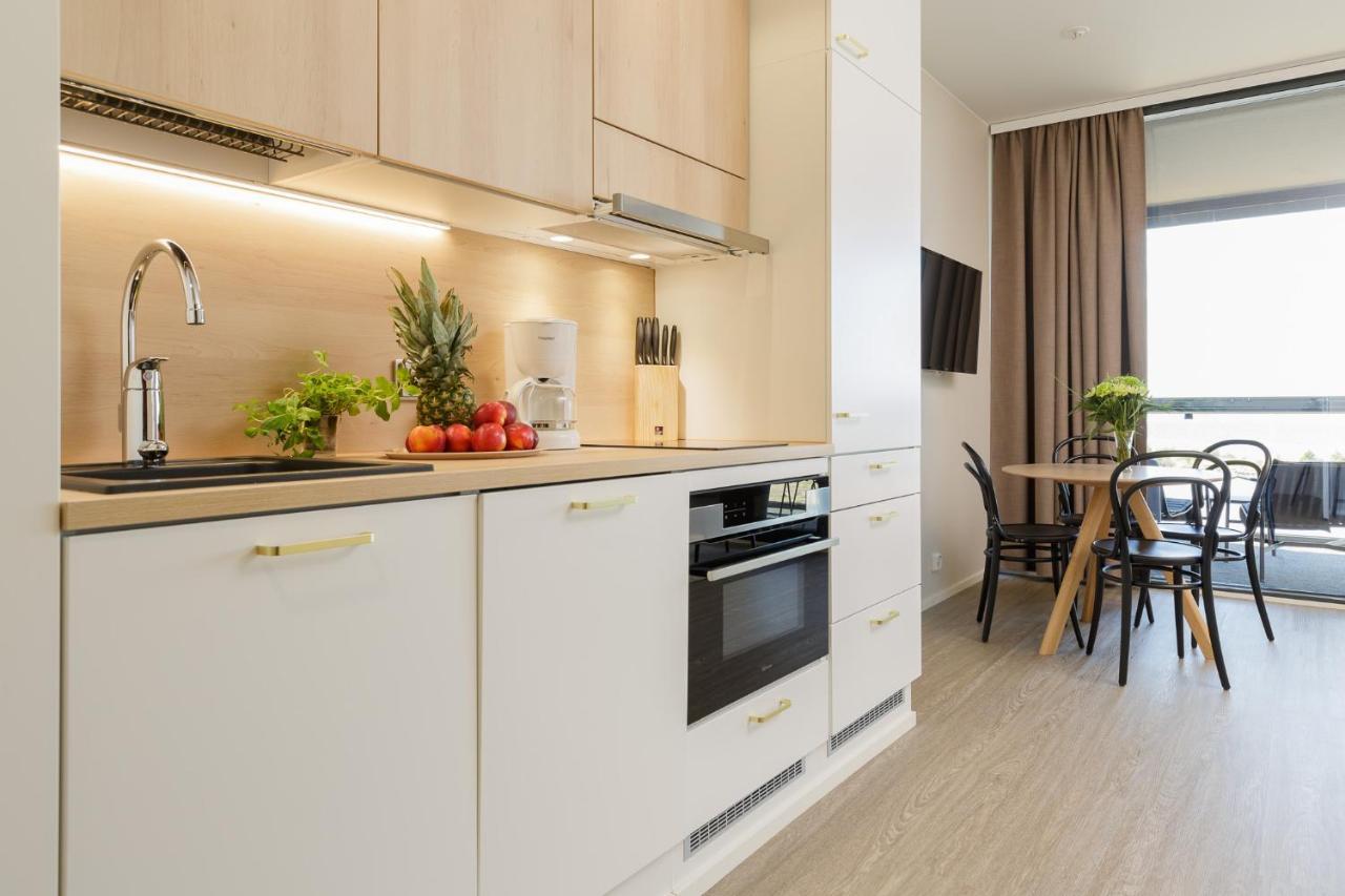 Marina Chalets Studios By Hiekka Booking - Sisaeltaeae Liinavaatteet Ja Loppusiivouksen Kalajoki Bilik gambar